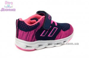 Кроссовки с подсветкой для девочки Clibee