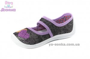 Текстильные мокасины для девочки