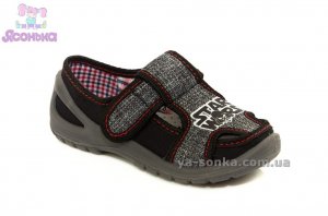 Текстильные мокасины для мальчика