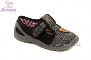 Текстильные мокасины для мальчика