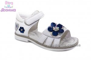 Кожаные сандалии для девочки