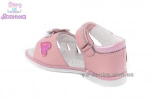 Кожаные сандалии для девочки
