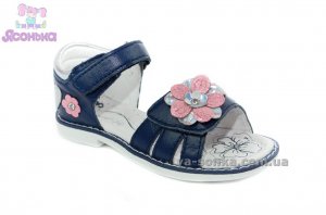Кожаные сандалии для девочки