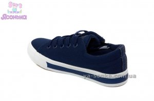 Кеды - мокасины для девочек фирмы Clibee