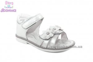 Кожаные сандалии для девочки