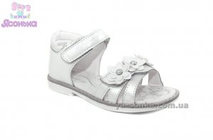 Кожаные сандалии для девочки