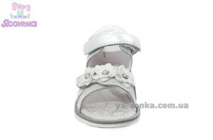 Кожаные сандалии для девочки