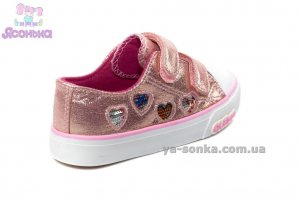 Мокасины - кеды для девочки