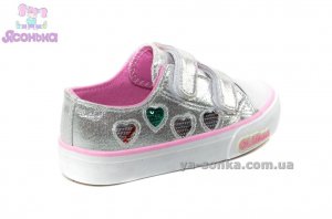 Мокасины - кеды для девочки