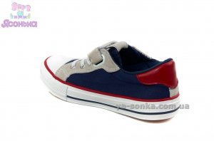 Кеды - мокасины для мальчика фирмы Clibee