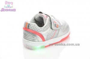 Кроссовки для девочки с подсветкой