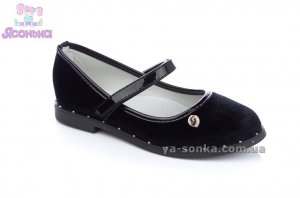 Туфлі оксамитові для дівчинки
