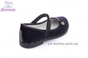 Туфлі оксамитові для дівчинки