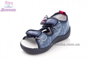 Текстильні босоніжки для хлопчика