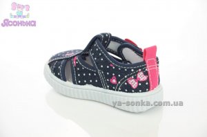 Открытые мокасины для девочки