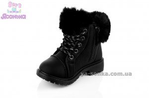 Зимові черевики для дівчинки