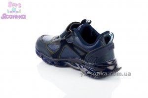 Кроссовки с светоотражающими вставками для парней