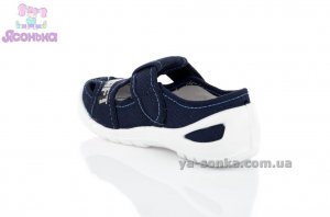 Текстильные мокасины для мальчика