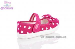 Текстильні мокасини для дівчинки