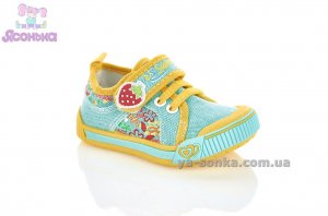 Мокасини кеди для дівчинки