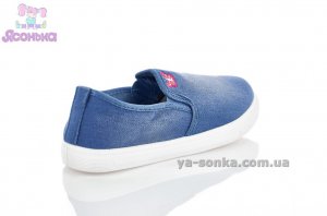 Текстильні мокасини для дівчинки