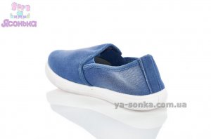 Текстильні мокасини для дівчинки