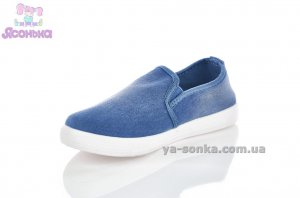 Текстильні мокасини для дівчинки