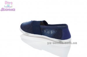 Текстильні мокасини для дівчинки