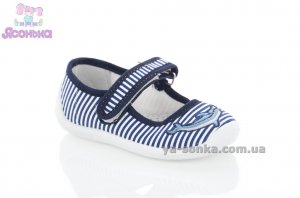 Текстильні мокасини для дівчинки