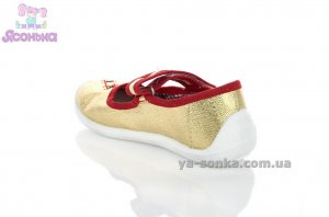 Текстильные мокасины для девочки