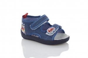 Текстильні босоніжки для малюка