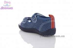 Текстильні босоніжки для малюка