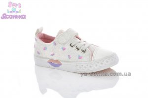 Кеды - мокасины для девочки