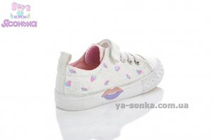 Кеды - мокасины для девочки