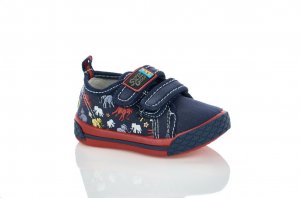 Текстильные кеды-мокасины для мальчика