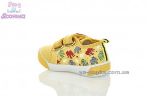 Текстильні кеди-мокасини для дітей