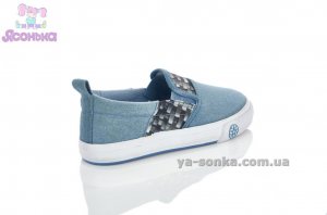 Текстильні мокасини дитячі