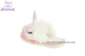 Шлепанцы Единорожка девочкам