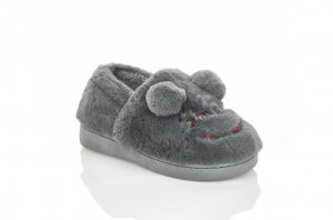 Теплые детские тапочки