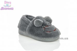 Теплые детские тапочки