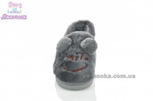 Теплые детские тапочки