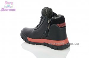 Зимние кожаные ботинки для мальчика