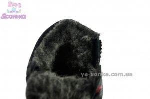 Зимние ботинки из натуральной кожи мальчику