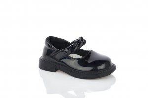 Черные туфли для маленьких девочек