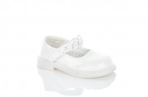 Белые туфли для маленьких девочек