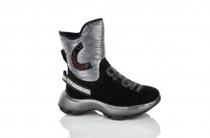 Кожаная зимняя обувь девочкам