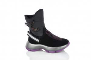 Кожаная зимняя обувь девочкам