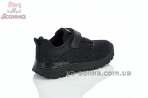 Кросівки в стразах для дівчинки