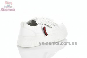 Біле взуття спортшик дівчинці