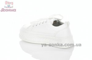 Біле взуття спортшик дівчинці